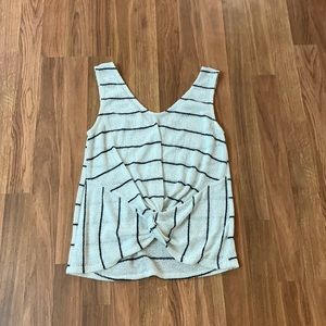 Size small striped tank